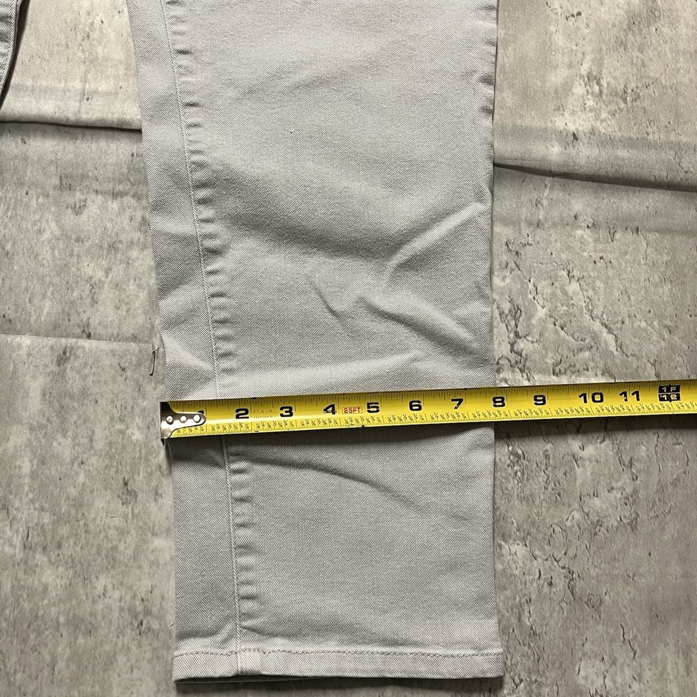 TALBOTS Women's Size 12 Simply Flattering 5 Pocket Jeans Gray Ankle Length - Picture 2 of 9